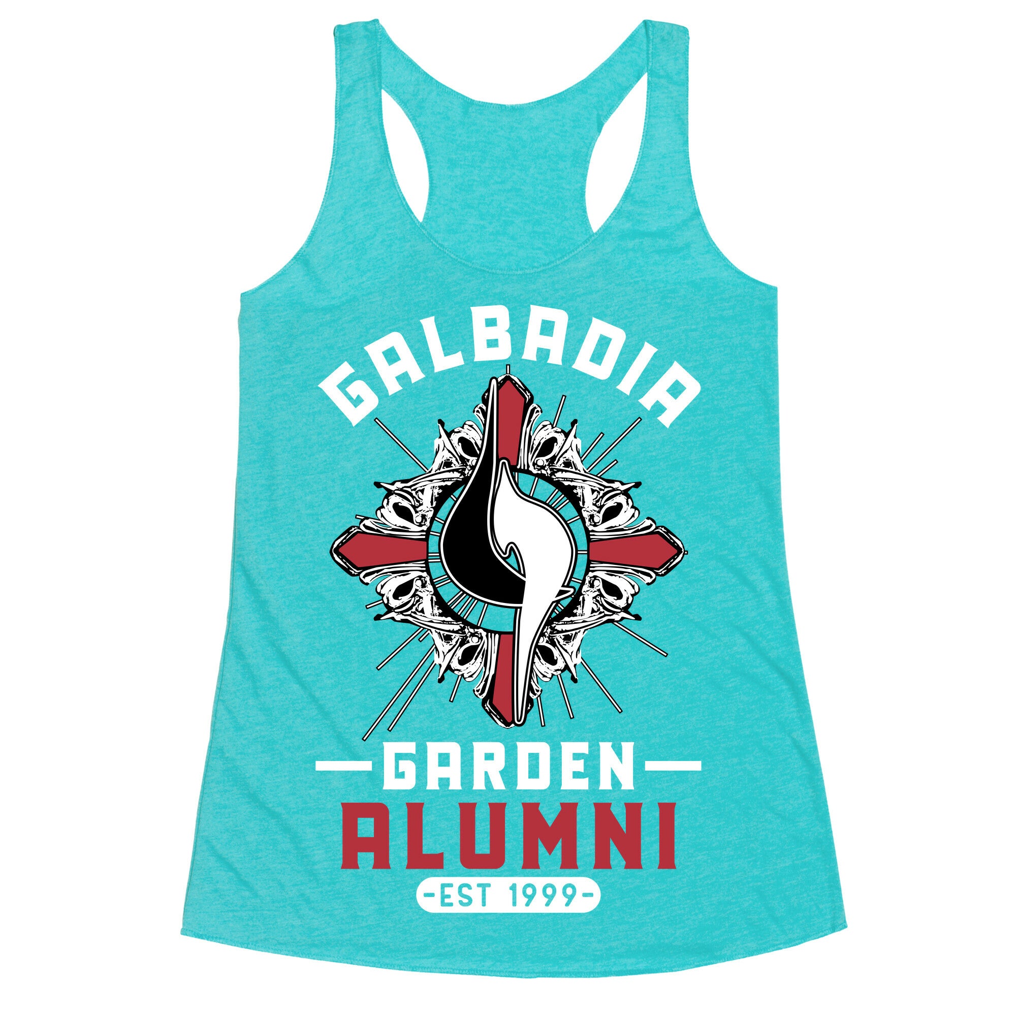 Galbadia Garden Alumni Final Fantasy Parody Racerback Tank